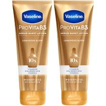 Loção Vaseline Pro VitaB3 Serum-Boost Luminous Glow 225mlX2 Loção Vaseline Pro VitaB3 Serum-Boost Luminous Glow 225mlX2