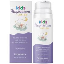 Loção Vigority Magnesium Sleep para crianças e bebês com lavanda Loção Vigority Magnesium Sleep para crianças e bebês com lavanda