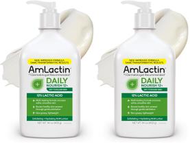 Loción Corporal AmLactin 400 ml con 12% de Ácido Láctico - Paquete de 2