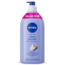 Loción Corporal NIVEA Shea Nourish para Piel Seca 1L con Ácido Hialurónico