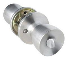 Lock Apex Tool Group: aço cromado acetinado, grau de privacidade 3, 44 mm