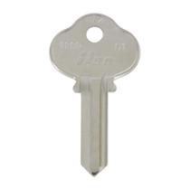 Lock Hillman KEYKRAFTER 170 Brass Key Blank, pacote com 4 Lock Hillman KEYKRAFTER 170 Brass Key Blank, pacote com 4