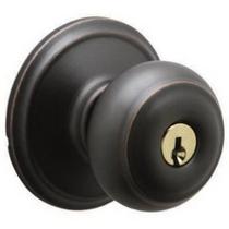 Lock SCHLAGE F51A GEO 716 BRZ Conjunto de fechaduras de entrada 21x8x11 cm