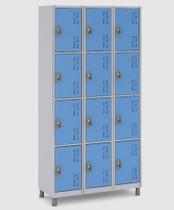 Locker de Aço com 12 Portas Varias Cores Durável