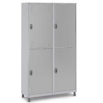 Locker Metálico Insalubre 4 Portas com Fechadura Locker Metálico Insalubre 4 Portas com Fechadura