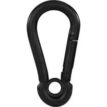 Locking Snap Spring Hook National Hardware 6,35 mm preto