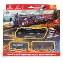 Locomotiva Brinqexpresso 213CM Trilho 13P - Polibrinq