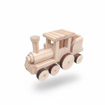 Locomotiva de Madeira Artesanal Brinquedo Decoração quarto infantil Locomotiva de Madeira Artesanal Brinquedo Decoração quarto infantil