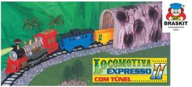 Locomotiva Expresso Ii Com Tunel Ref. 800-1 Braskit