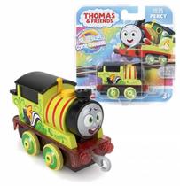 Locomotivas Metalizadas Thomas e Seus Amigos Colour Changers Percy Clássico Trens A Todo Vapor - Fisher Price - Mattel Locomotivas Metalizadas Thomas e Seus Amigos Colour Changers Percy Clássico Trens A Todo Vapor - Fisher Price - Mattel