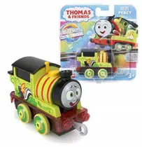 Locomotivas Metalizadas Thomas e Seus Amigos Colour Changers Percy Clássico Trens A Todo Vapor - Fisher Price - Mattel