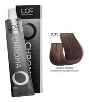 LOF Color Chroma 7.71 Louro Médio Marrom Acinzentado Marrons