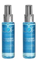 LOF Kit 2 Máscara Líquida Booster Nutritive Azulada 60 ml