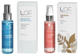 LOF Kit Máscara Booster Nutritive 60ml + Crystal Oil 60ml