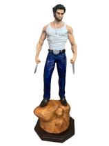 Logan Estatueta Vingadores Marvel Resina 37cm Action Figure