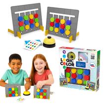 Logica das Cores Jogo Divertido Infantil Pedagogico Encaixa