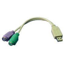 Logilink USB A do mini-DIN PS/2 4-pin żeński, 1m Logilink USB A do mini-DIN PS/2 4-pin żeński, 1m