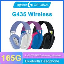 Logitech G435 LIGHTSPEED - Headset Gamer Sem Fio ,USB e Bluetooth, Microfone Embutido - Preto