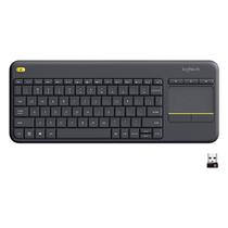 Logitech K400 Plus Wireless Touch TV Keyboard (Black)