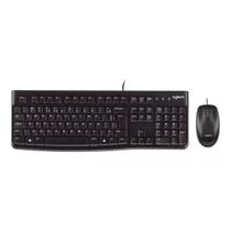 Logitech mk120 kit teclado mouse com fio usb Logitech mk120 kit teclado mouse com fio usb