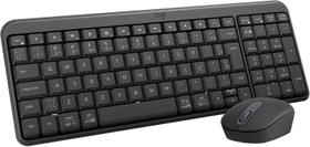 Logitech MK250 Combo Teclado e Mouse Sem Fio Bluetooth ABNT2 Ambidestro Compacto, Compatível com PC e Mac