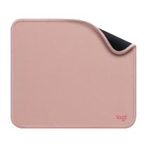 Logitech Mouse Pad - Série Studio, Tapete de mouse para computador com base de borracha antiderrapante, deslizamento fácil, superfície resistente a derramamentos, materiais duráveis, portátil, em um design moderno e fresco, rosa mais escura