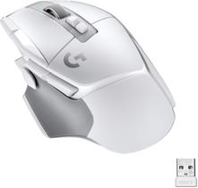 Logitech - Mouse para jogos sem fio G502 X LIGHTSPEED com sensor HERO 25K - Branco-910-006187 Logitech - Mouse para jogos sem fio G502 X LIGHTSPEED com sensor HERO 25K - Branco-910-006187