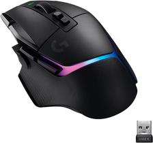 Logitech - Mouse para jogos sem fio G502 X PLUS LIGHTSPEED com sensor HERO 25K - Preto-910-006160 Logitech - Mouse para jogos sem fio G502 X PLUS LIGHTSPEED com sensor HERO 25K - Preto-910-006160