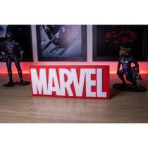 Logo 3D - MARVEL Placa Decorativa Logo 3D - MARVEL Placa Decorativa
