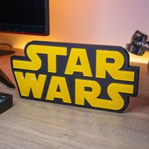Logo 3D - Star Wars - Placa Decorativa