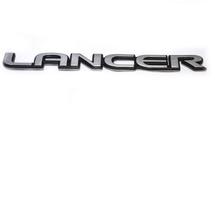 Logo Lancer Mitsubishi Lancer Emblema Cromado Traseiro