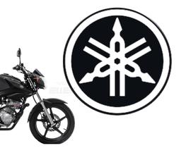 Logo yamaha Painel Moto Resinado Adesivo fazer factor xtz