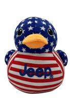 Logotipo de texto de pelúcia de pelúcia Duck Jeep para entusiastas perfeitos