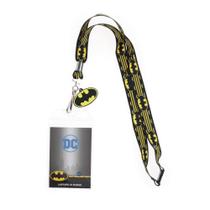Logotipo envolvente Lanyard Silver Buffalo DC Comics Batman