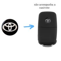 Logotipo Toyota Redondo de Alumino Pra Canivete