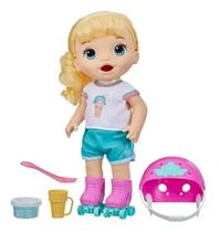 Loira Aprendendo Andar De Patins Baby Alive - Hasbro F5354-F5649