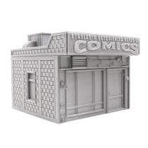 Loja de quadrinhos Tabletop Terrain para Marvel Crisis Protocol