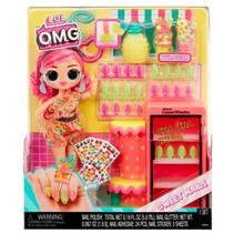 Lol Surpresa OMG Sweet Nails Pinky 503842 Lol Surpresa OMG Sweet Nails Pinky 503842