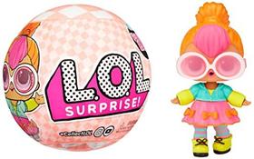LOL Surprise 707 Neon QT Doll com 7 Surpresas em Bola de Papel - Boneca Colecionável w / Water Surprise & Fashion Accessories, Brinquedo de Férias, Grande Presente para Crianças Idades 4 5 6 + Anos de Idade e Colecionadores - L.O.L. Surprise!