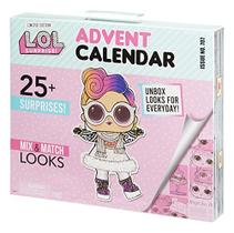 LOL Surprise Advent Calendar 2022 com mais de 25 surpresas, incluindo uma boneca colecionável com roupas de mistura e combinação, sapatos e acessórios - Grande presente de Natal para crianças