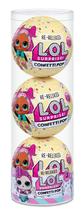 LOL Surprise! Confetti Pop - Kit com 3 Bonecas e 27 Surpresas