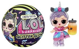 LOL Surprise Glitter Glow Doll Enchanted B.B. com 7 surpresas, bonecas de Halloween, acessórios, bonecas de edição limitada, bonecas colecionáveis, bonecas brilhantes no escuro