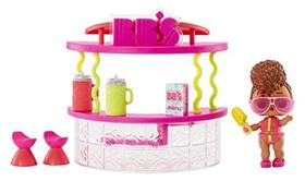 LOL Surprise OMG House of Surprises Snack Bar Playset com Rip Tide Collectible Doll e 8 Surpresas Grande Presente para Crianças de 4 anos+