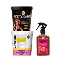 Lola A Fórmula Máscara 450ml + Morte Súbita Máscara 450ml + Rapunzel Tônico 250ml Lola A Fórmula Máscara 450ml + Morte Súbita Máscara 450ml + Rapunzel Tônico 250ml