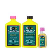 Lola Camomila Sh 250ml + Cond 250ml + Óleo Iluminador 50ml