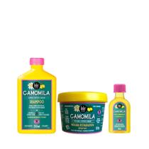 Lola Camomila Sh 250ml + Masc 100ml + Óleo Iluminador 50ml
