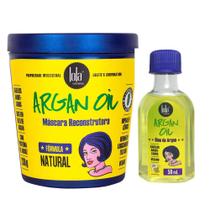 Lola Cosmetics Argan Oil Kit - Óleo Capilar + Máscara de Reconstrução - Lola From Rio