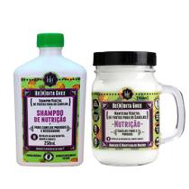 Lola Cosmetics Be(m)dita Ghee Abacaxi e Manteiga de Bacuri Kit Shampoo + Máscara