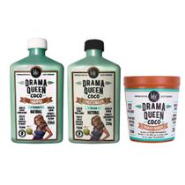 Lola Cosmetics Drama Queen Coco Kit Shampoo + Condicionador + Máscara