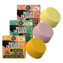 Lola Cosmetics Kit com 3 Máscaras em Barra
